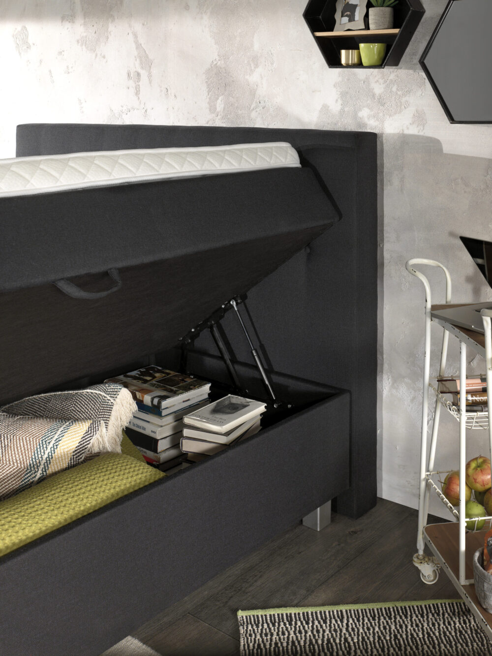 Boxspring Wim 90 cm