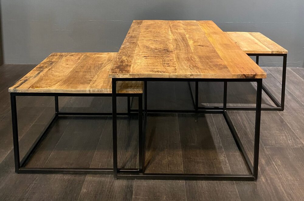 Salontafelset Reese leasen vooraanzicht